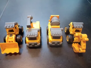 Set completo vehículos de construcción Hapeefun