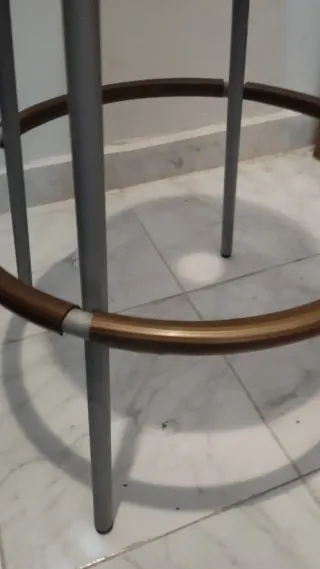 Banqueta Casamania Azul Metálico