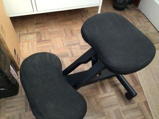 Silla ergonómica negra