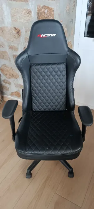 Silla Gamer RACING Negra Seminueva