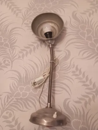 Flexo Vintage Metálico Plata