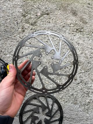 Pareja Frenos SRAM G2 4 Pistones + Discos de freno