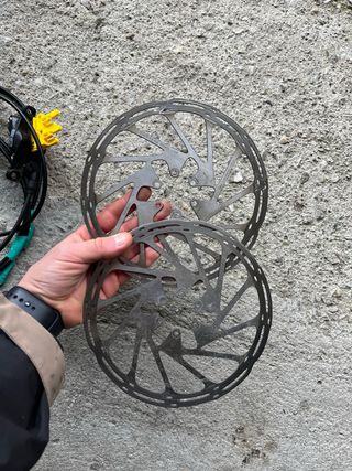 Pareja Frenos SRAM G2 4 Pistones + Discos de freno