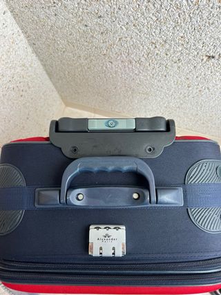 Maleta Alexander Paris  Roja y Azul