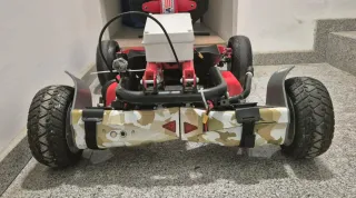 Hoverboard Kart Rojo