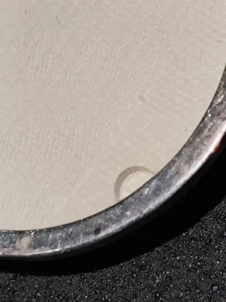 Colgante Portafotos de Plata y vidrio