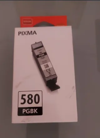 Tinta Canon PIXMA 580 PGBK Negra