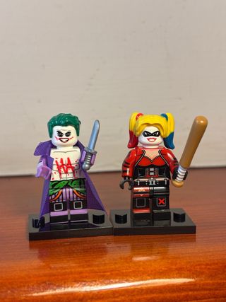 Figuras Lego compatibles DC Joker y Harley