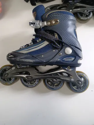 Patines en línea y protecciones