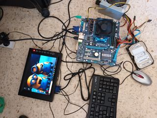 Placa Base Gigabyte GA-M68MT-D3P con 8 GB de ram