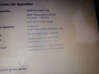 Placa Base Gigabyte GA-M68MT-D3P con 8 GB de ram