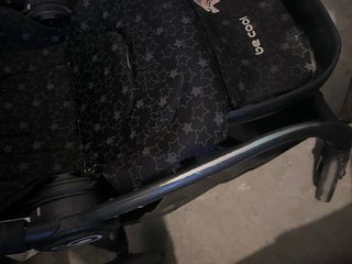 Silla de paseo Be Cool negra con estrellas