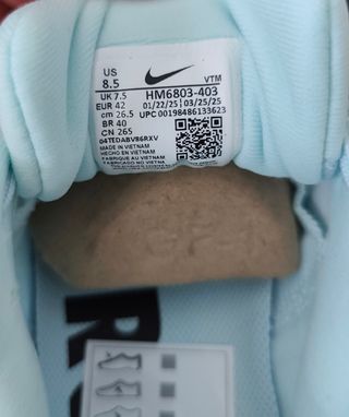 42 - Nike Vomero 18 - Zapatillas - Glacier blue