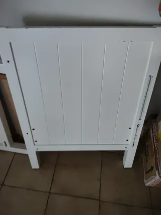 Cuna de Madera  Pili Carrera Blanca