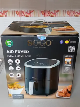 Freidora de aire Sogo 80°C