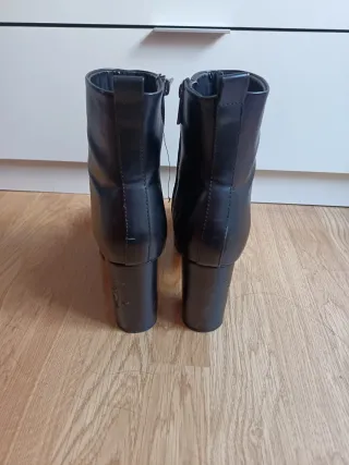 Botines negros tacón plataforma