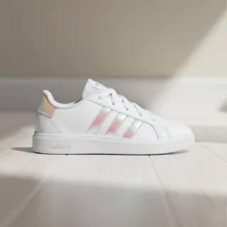 Adidas Zapatillas Blancas con Detalles Dorados ori