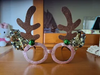 4 Pares Óculos Natalinos Divertidos