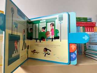 +2 NUEVO Libro infantil animado. Los vehículos