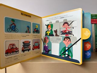 +2 NUEVO Libro infantil animado. Los vehículos