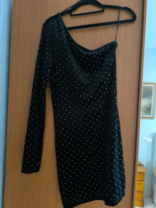 Vestido fiesta terciopelo Mango