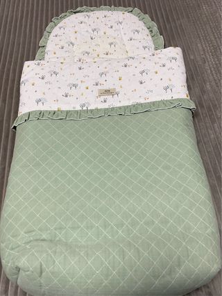 Saco para capazo estampado floral