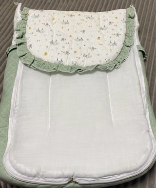 Saco para capazo estampado floral