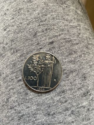 Moneta 100 Lire Italia 1985