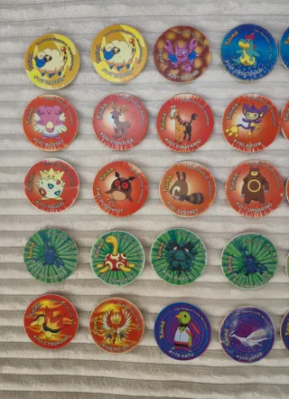 Colección 50 Tazos 3 Pokémon