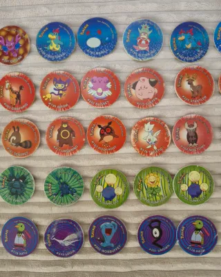 Colección 50 Tazos 3 Pokémon