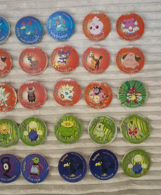 Colección 50 Tazos 3 Pokémon