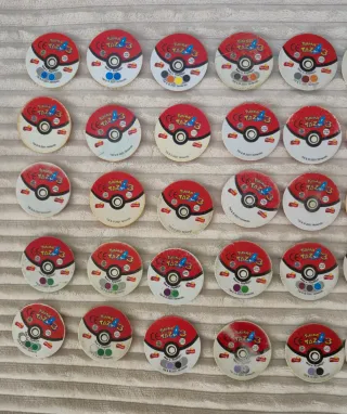 Colección 50 Tazos 3 Pokémon