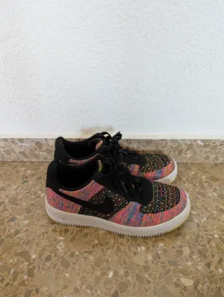 Zapatillas Nike Air Force 1 Flyknit Talla 38,5