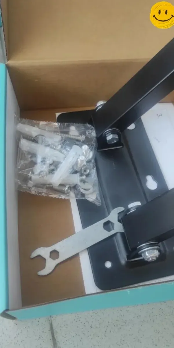 Supporto TV estensibile e inclinabile fino a 55'' a parete