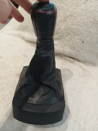 Pomo Cambio Seat Ibiza Cupra 6L Negro/Rojo