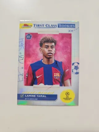 Lamine Yamal Rookie Topps Finest RC