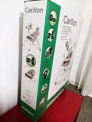 Hamaca bebé multifunción con luces y sonidos