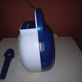 Karaoke Infantil Azul y Blanco