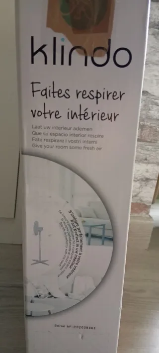 Ventilador de pie Klindo Ø40cm