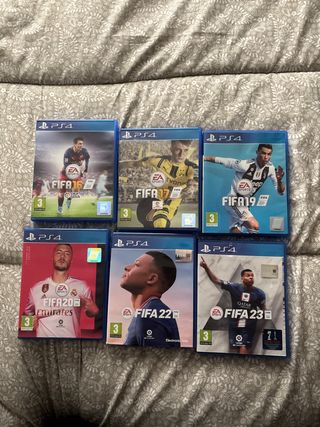 PS4 FIFA 16, 17, 19, 20, 22, 23