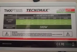 Lote 2 fuentes alimentacion PC, grabadora Y cables