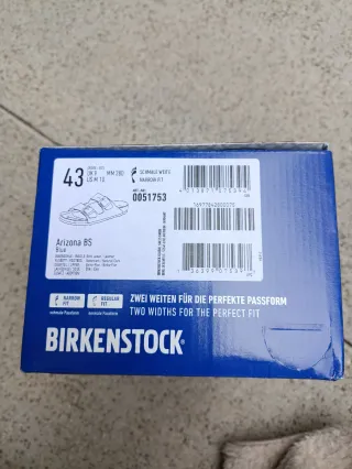 Sandalias Birkenstock Azul Talla 43