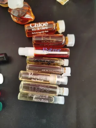 Lote Vintage Miniaturas Perfume y Viales