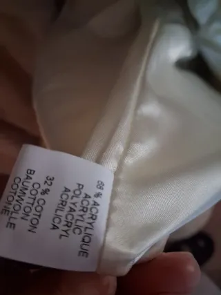 Abrigo imitación visón beige Lafayette