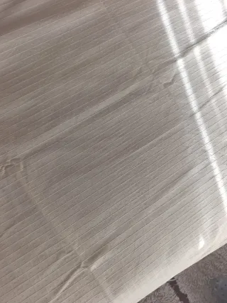 Retal de tela blanco