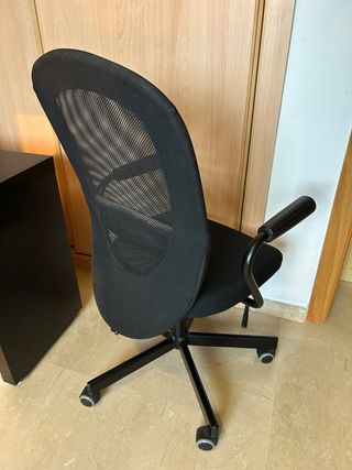 Silla de oficina Flintan Negra