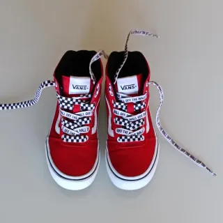 Scarpe Vans bimbo tg 30 rosse