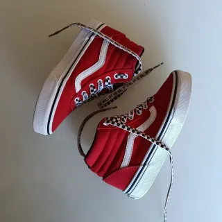 Scarpe Vans bimbo tg 30 rosse