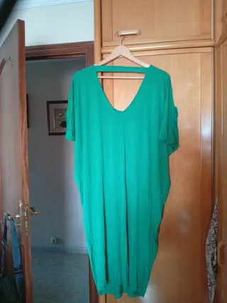 Vestido verde talla única