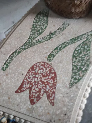 Banco de jardín de piedra arena